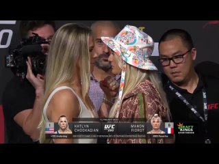 katlyn chookagian vs manon fiorot - ufc 280 press-conference face-off